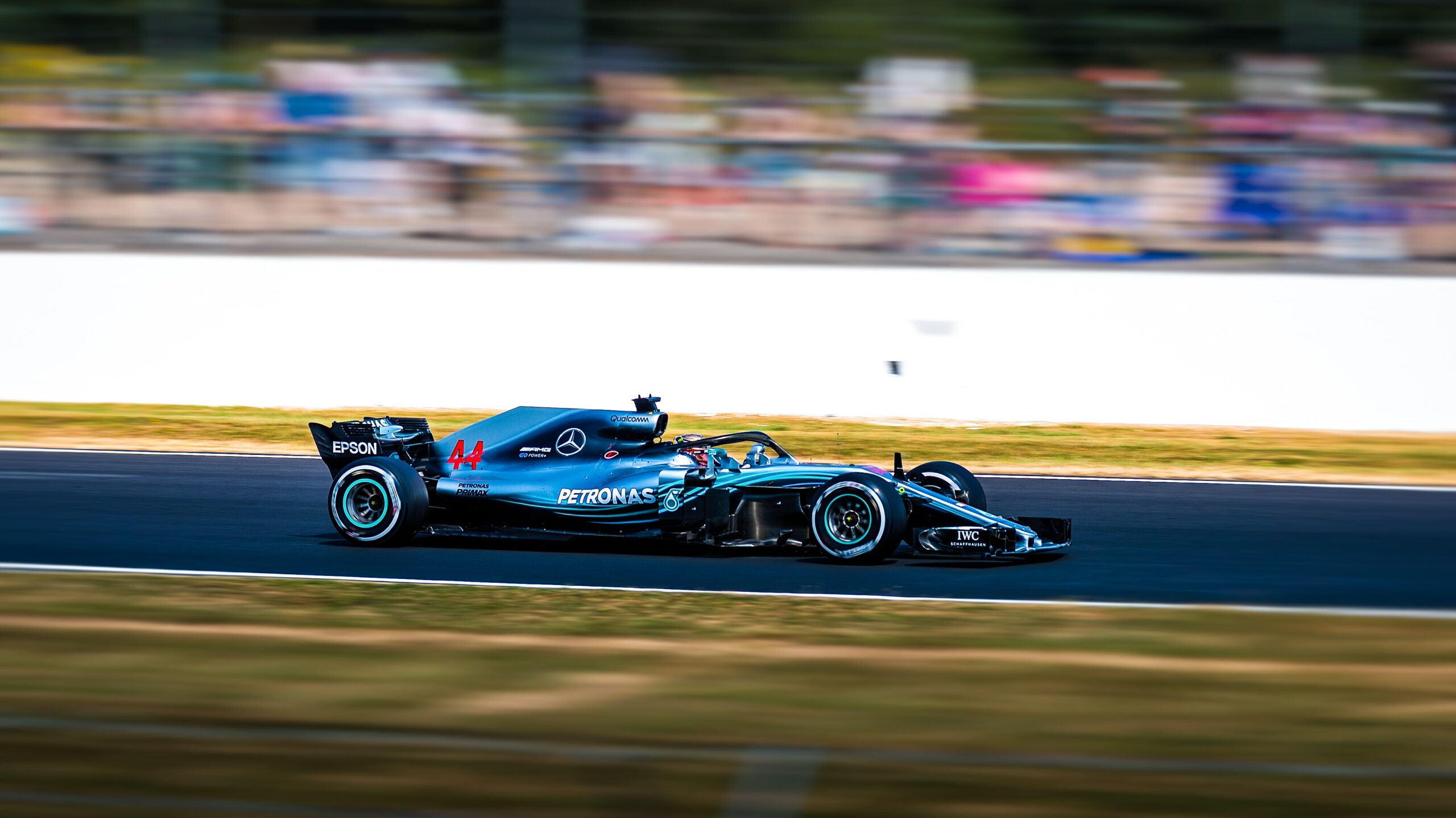 F1-Reifen. Ein Einsitzer.