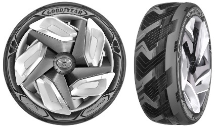 Reifenentwicklung: Goodyear.